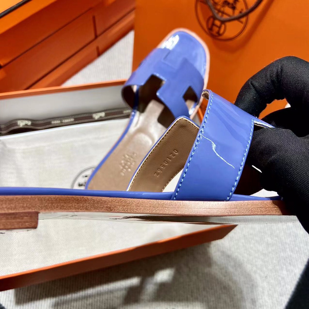 에르메스 올수공 오란 슬리퍼 샌들 페이던트 37